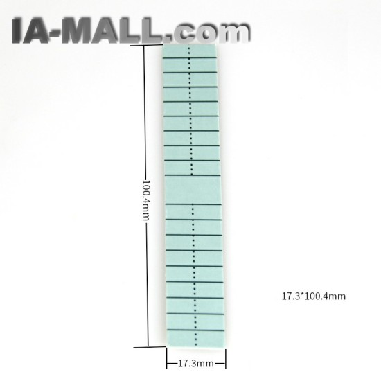 Blue Label for siemens S7-300 40 Pin PLC