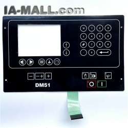 Delem CNC DM-51 DM51 DM 51 Membrane Keyboard Repair