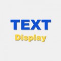 TEXT Display Panel