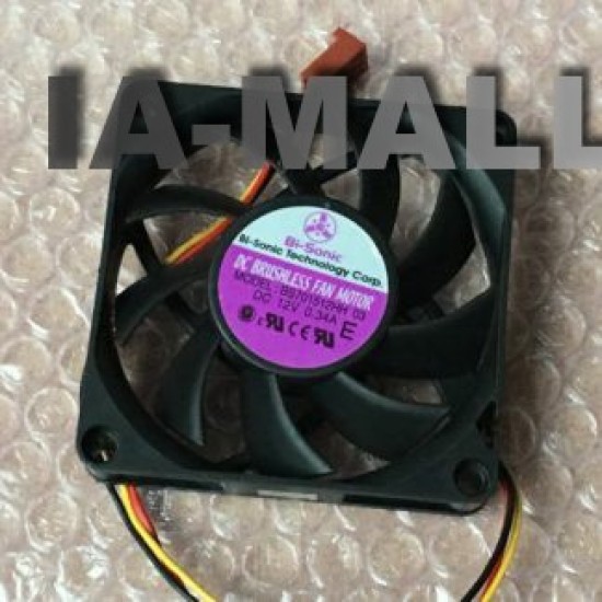 Bi-Sonic BS701512HH 7CM12V 0.34A 3wire BP701512L fan