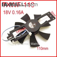 DC BRUSHLESS FAN TXWF-110 18V 0.16A  Induction Cooker Cooling Fan 2Pin
