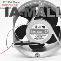 SANYO 109E5724H503 DC24V 0.58A 2pin Double ball fan