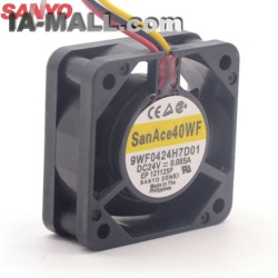 Sanyo 9WF0424H7D01 40mm 24V 0.085A waterproof server inverter cooling fan