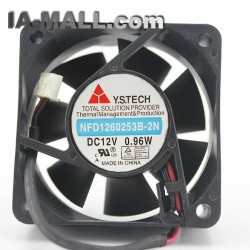Y.S.TECH NFD1260253B-2N 12V 0.96W 6CM Cooling fan