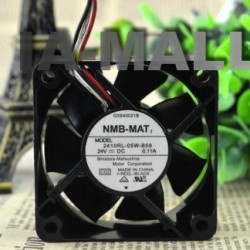 NMB 2410RL-05W-B59 60*60*25 24V 0.11A 6CM 3wire inverter fan