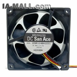 Sanyo 109R1248H1031 DC48V 0.15A 12cm cooling fan