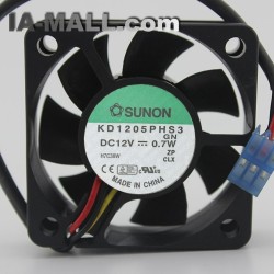 SUNON KD1205PHS3 12V 0.7W 5CM 2-wire silent cooling fan