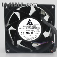 Delta PFB0948GHE DC48V 0.42A temperature control powerful fan