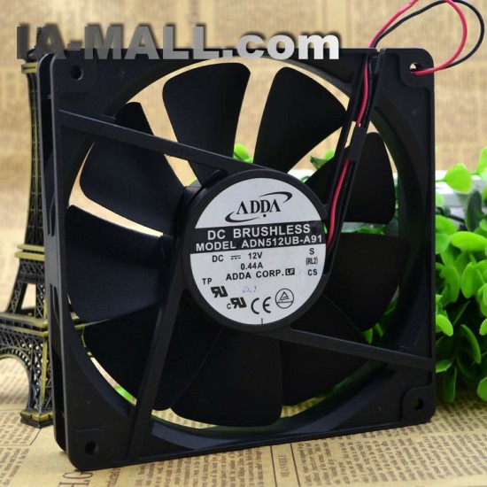 ADDA ADN512UB-A91 13525 12V 0.44A 13.5CM / cm dual ball bearing chassis fan