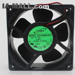 ADDA AD1248HX-F51 DC48V 0.20A hypro bearing cooling fan