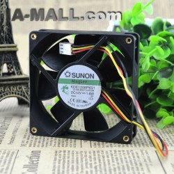 SUNON KDE1208PKV1 DC12V 1.6W 3-Wire cooling Fan