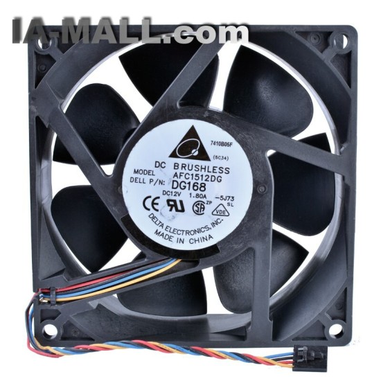 Delta AFC1512DG DG168 12V 1.80A 15CM double ball bearing cooling fan