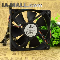 Delta  AFC1248D DC48V 0.48A double ball 12CM industrial fan