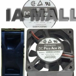 Sanyo 109R0612H402 DC12V  2wire Ball Bearing fan