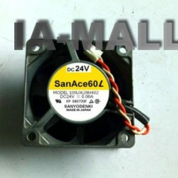 SANYO 109L0624H402 / S4D01 24V 0.06A / 0.08A  cooling fan…