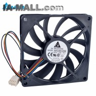 DELTA AFC0912DB DC12V 0.45A Double ball bearing 4 wire fan