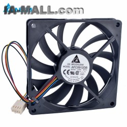 DELTA AFC0912DB DC12V 0.45A Double ball bearing 4 wire fan