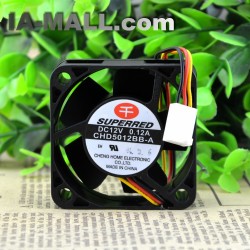 SUPERRED CHD5012BB-A 5CM 12V 0.12A Double ball bearing cooling fan