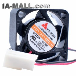 Y.C.TECH FD122510ML-N DC12V 0.09A Double ball miniature cooling fan