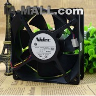 NIDEC B35502-35DEL7 PP749-A00 DC12V 1.40A  4-Lines cooling fan