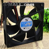 YM1212PTB1 12v 0.50A 12cm DC BRUSHLESS FAN