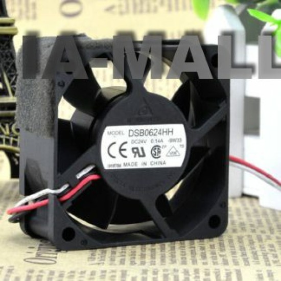 Delta DSB0624HH 24V 0.14A ultra quiet inverter industrial cooling fan