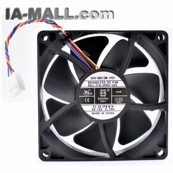 EFH-08E12W-IP01 3VRGY-A00 80mm DC12V 0.70A fan