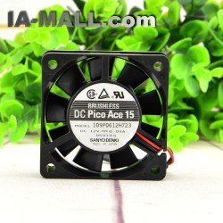 Sanyo 109P0612H723 12V 0.09A 6CM  Industrial cooling fan