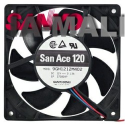 SANYO 9GH1212M402 12V 0.12A  3-wire silent Server fan