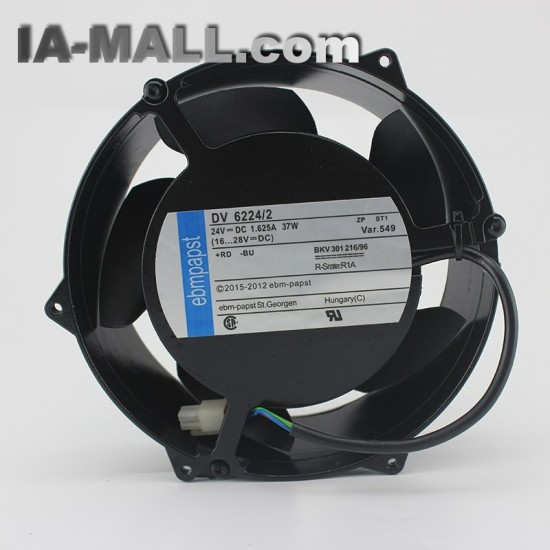 Ebmpapst DV 6244/2 DC 24V 37W Ball Bearing Server Square cooling Fan