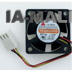 Y.S.TECH FD123010107B 3CM 0.11A 5cm cooling fan