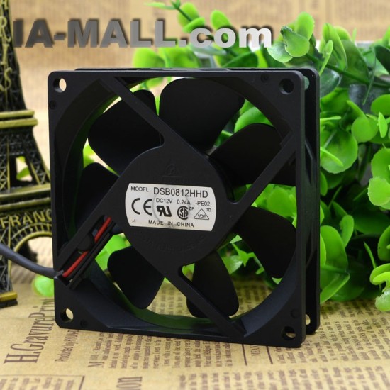 Delta DSB0812HHD 12V 0.24A 2line oil case cooling fans