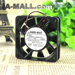 NMB 2406KL-09W-B10 42V 0.05A 6CM 2wire cooling fan