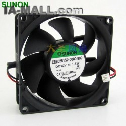 Sunon EE80251S2-0000-999 1.4W 12V  axial cooling fan