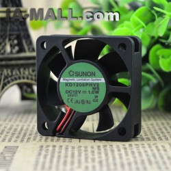 SUNON KD15PHV2 DC12V 1.0W 5cm 3wire silence cooling fan