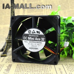Sanyo 109p0924h201 DC24V 0.14A 90 * 90 * 32 inverter fan