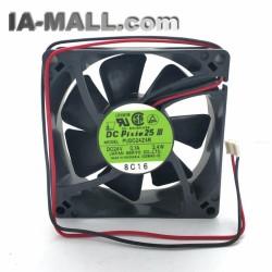 PUDC24Z4R DC Pixie25 Servo DC24V 0.10A 2.4W 2Lines Inverter Cooling Fan