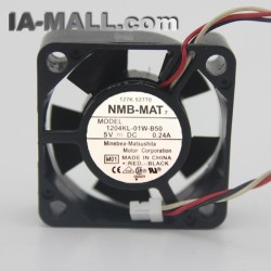 NMB 1204KL-01W-B50 3CM 5V 0.24A large air volume cooling fan
