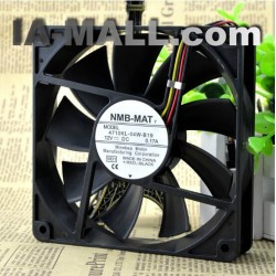 NMB 4710KL-04W-B19 12CM 0.17A 12V 3pin mute professional chassis fan