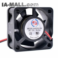 Cooling A40S12S 12V 0.21A 2-Pin Mini Fan