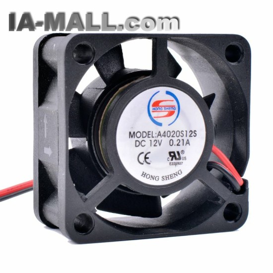 Cooling A40S12S 12V 0.21A 2-Pin Mini Fan