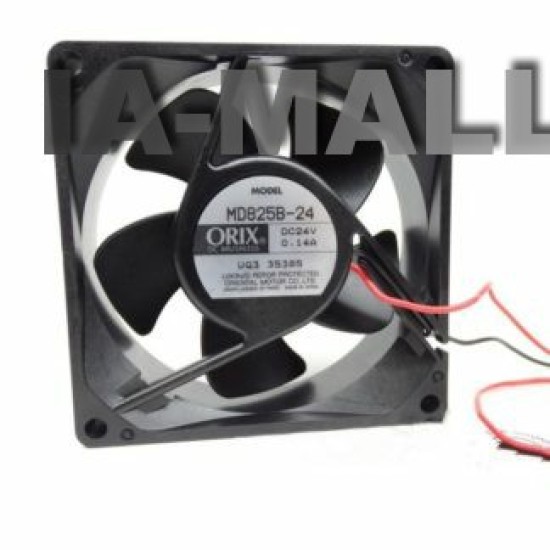 ORIX MD825B-24 DC24V 0.14A  8CM Inverter Radiator Fan