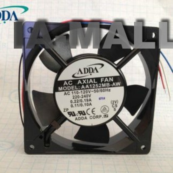 ADDA  AA1252MB-AW 4-wire speed control  AC cooling fan