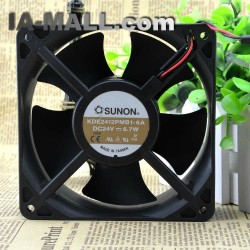SUNON KDE2409PTB1-6A  120*120*38MM 9025 24V 10.3W  axial flow fan