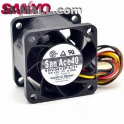 Sanyo 9GV0412P3J11 0.60A Gale PWM speed control air volume fan