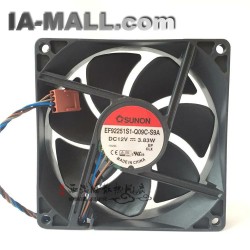 SUNON EF92251S1-Q09C-S9A 9225 12V 3.83W 4-wire 90 * 90 * 25mm Cooling fan