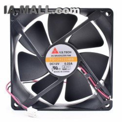Y.S.TECH FD129225MB DC12V 0.22A cooling fan