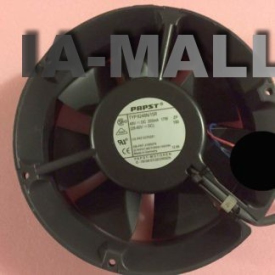 EbmPapst TYP 6248N/15R DC48V 17W 355mA Server Round Cooling Fan