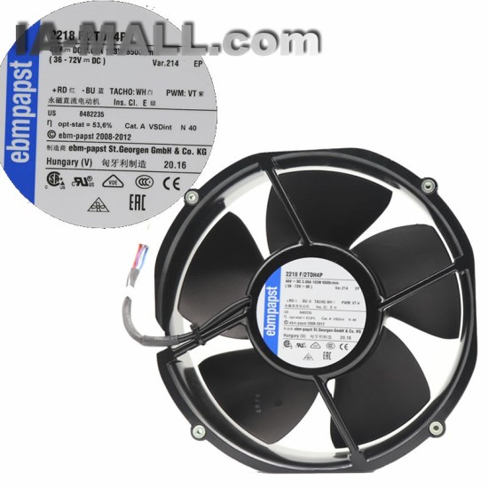 2218F/2TDH4P ebmpapst 48V 103W Axial fan