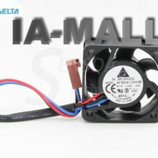 Delta AFB0412HHB DC12V 0.13A 3-pin inverter cooling fan